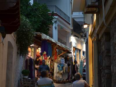 Řecko, Skopelos, Město