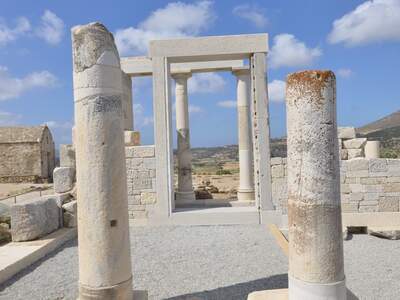 Řecko, Naxos, Antické stavení Demeter