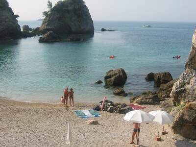 Řecko, Parga, Pláž Krioneri 