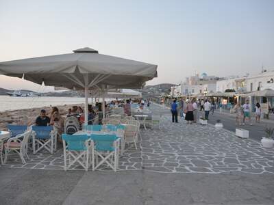 Řecko, Paros, Letovisko Parikia