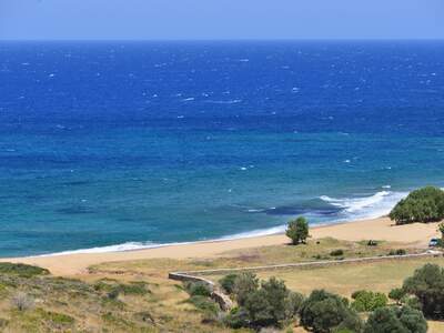 Řecko, Ios, Pláž Psathi