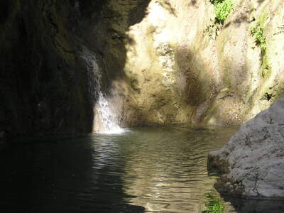 Řecko, Lefkada, Vodopády