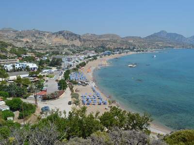 Řecko, Rhodos, Letovisko Stegna