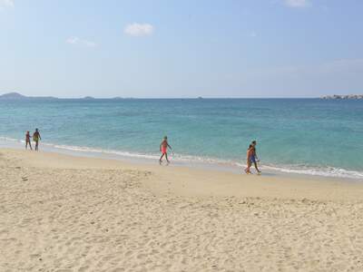 Řecko, Naxos, Pláž Plaka Markas