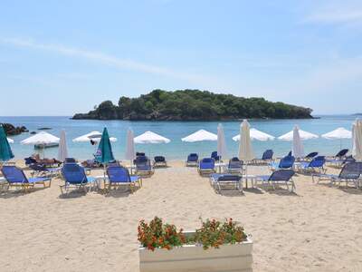 Řecko, Sivota, Pláž Agia Paraskevi