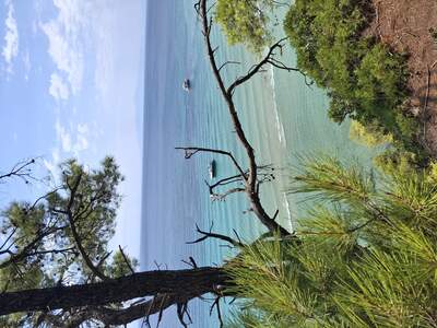 Pobřeží mezi Sani a Simantro Beach