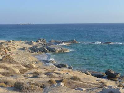 Řecko, Naxos, Pláž Agia Anna