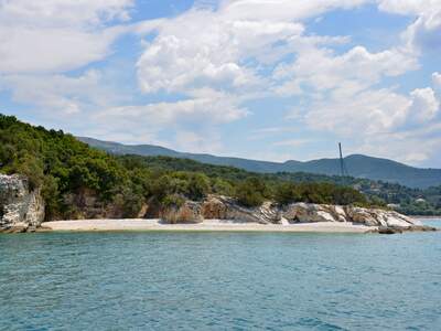 Řecko, Sivota, Pláž Mikri Zeri