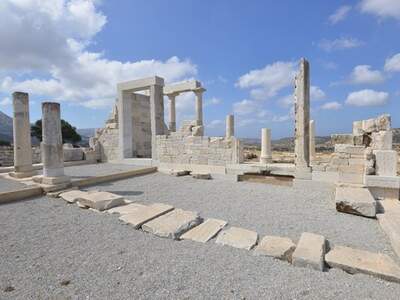 Řecko, Naxos, Antické stavení Demeter