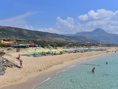 Řecko, Kréta, Pláž Fallasarna