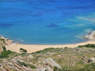 Řecko, Ios, Pláž Maganari