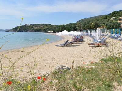 Řecko, Sivota, Pláž Agia Paraskevi