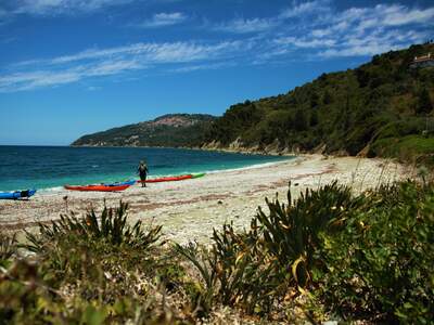 Řecko, Skopelos, Pláž Armenopetra