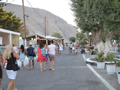 Řecko, Santorini, Letovisko Perissa