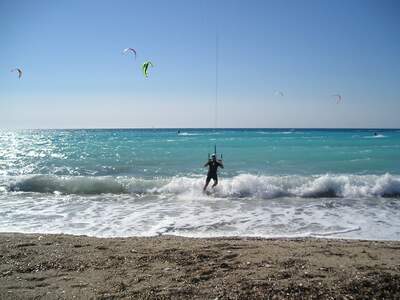 Pláž Agios Ioannis / Gyra