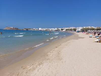 NAXOS Agios Georgios beach