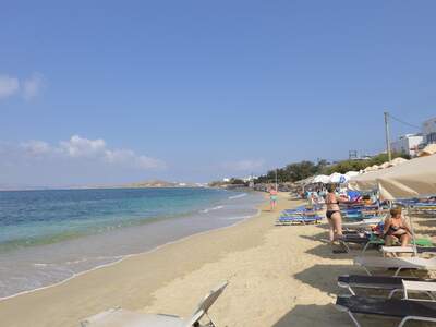 Řecko, Naxos, Pláž Agia Anna