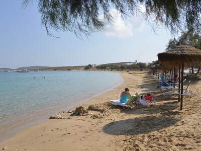 Řecko, Paros, Pláž Agia Anargiri