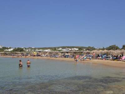 Řecko, Paros, Pláž Santa Maria