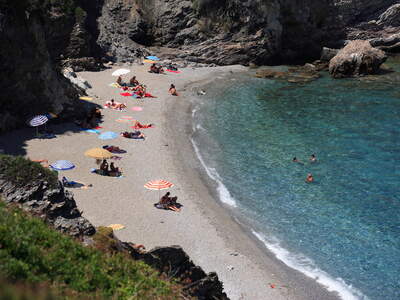 Řecko, Skopelos, pláž Perivolju