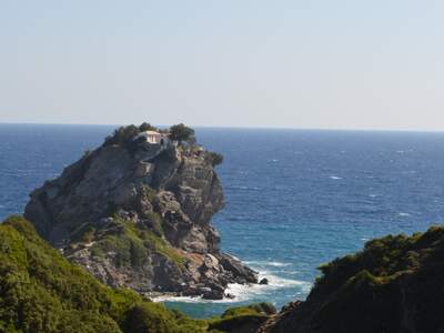 Řecko, Skopelos, Pláž Agios Ianis