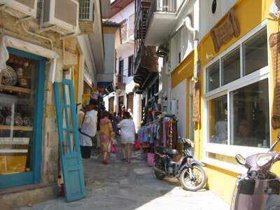 Řecko, Skopelos, Město