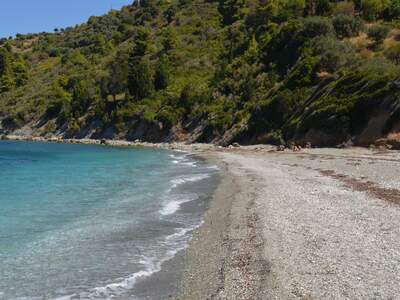 Řecko, Skopelos, Pláž Armenopetra