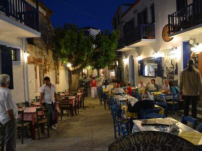 Řecko, Alonissos, Chora