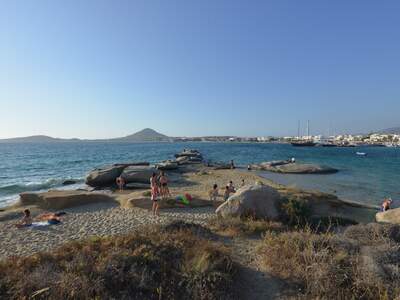 Řecko, Naxos, Pláž Agia Anna