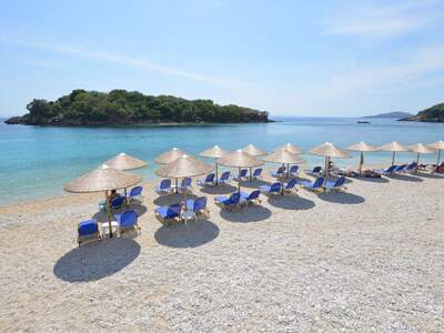 Řecko, Sivota, Pláž Agia Paraskevi