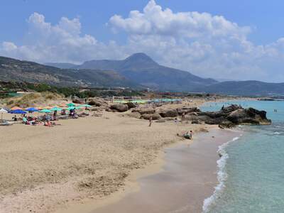 Řecko, Kréta, Pláž Fallasarna