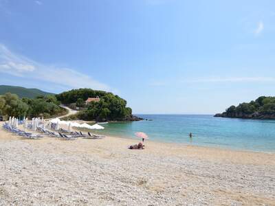 Řecko, Sivota, Pláž Agia Paraskevi