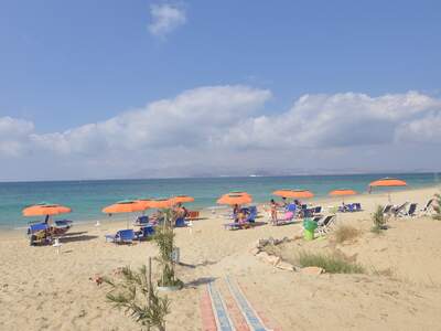 Řecko, Naxos, Pláž Plaka Markas