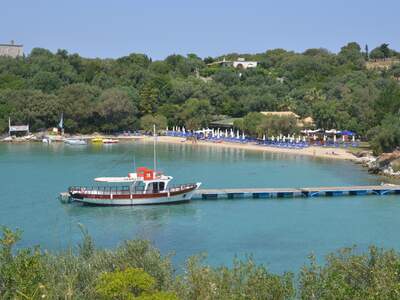 Řecko, Sivota, Pláž Zeri Beach