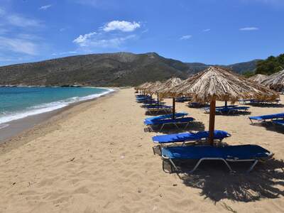 Řecko, Ios, Pláž Agia Theodoti