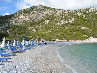Řecko, Skopelos, Pláž Glisteri