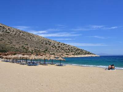 Řecko, Ios, Pláž Agia Theodoti