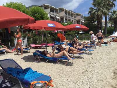 Pláž pláž před Paradise Beach