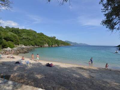 Řecko, Sivota, Pláž Zavia Beach