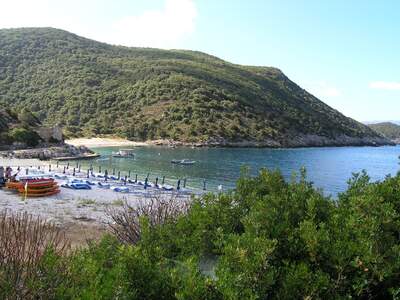 Řecko, Kefalonie, Pláž Agia Jerusalem