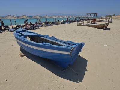 Řecko, Naxos, Pláž Plaka Markas