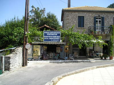 Řecko, Lefkada, Vesničky