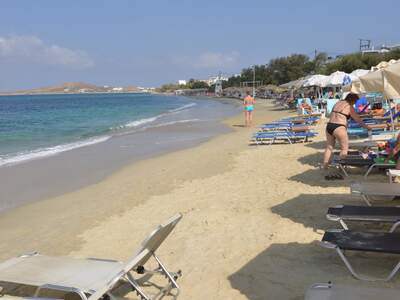 Řecko, Naxos, Pláž Agia Anna