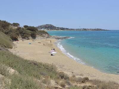 Řecko, Naxos, Pláž Mikri Vigla 