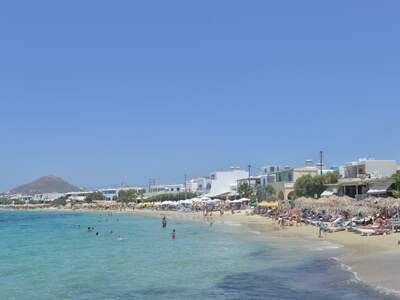 Řecko, Naxos, Pláž Agia Anna