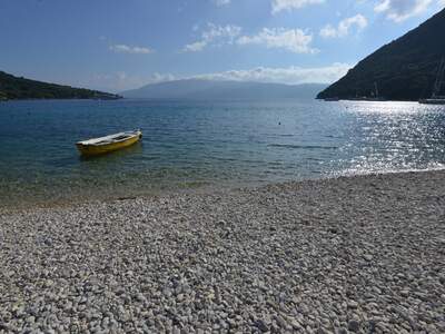 Řecko, Ithaka, Pláž Polis