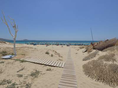 Řecko, Naxos, Pláž Plaka Markas