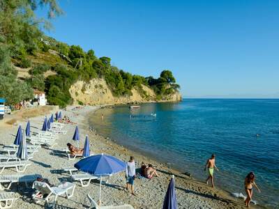 Řecko, Alonissos, Pláž Megalos Mourtias