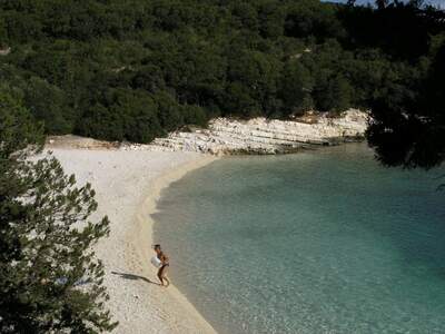 Řecko, Kefalonie, Fiskardo Beach