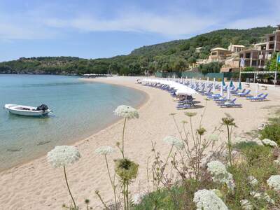 Řecko, Sivota, Pláž Agia Paraskevi